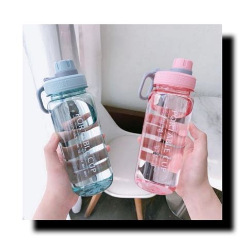 Jual Botol Minum PORTABLE CUP 1000ML 1 Liter Shopee Indonesia