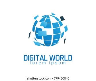 Digital World Logo Vector (.EPS) Free Download