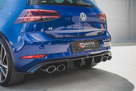 Rear Valance V 3 VW Golf 7 R Facelift Our Offer Volkswagen Golf