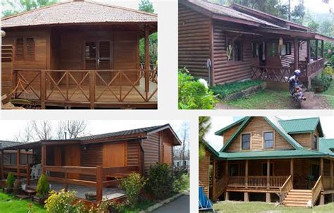 Gambar dan contoh foto desain model rumah kayu unik terbaru