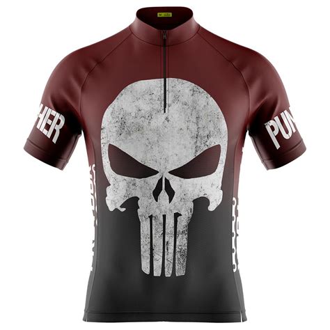 Camisa Ciclismo Masculina Justiceiro Bolsos Uv Shopee Brasil