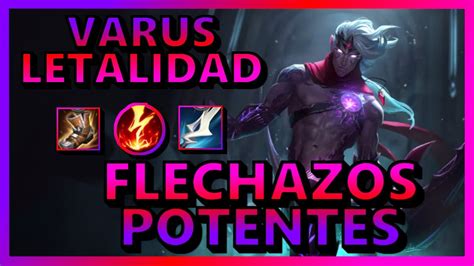 Flechazos Que Duelen Varus Adc Letalidad Wildrift Youtube