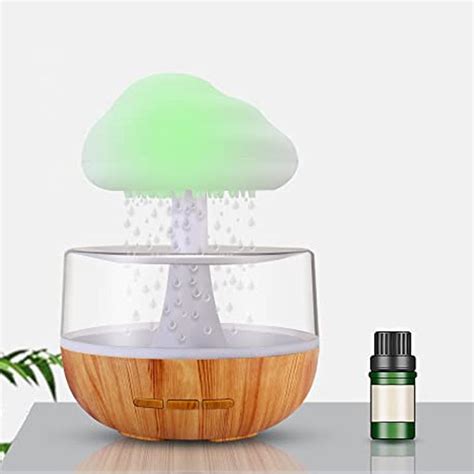 In Desk Humidifier Rain Cloud Aromatherapy Essential Oil Zen