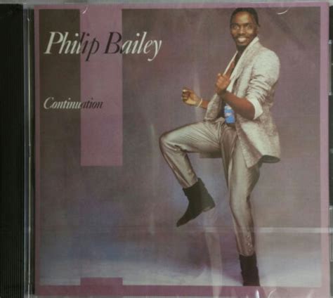 Continuation Philip Bailey Digitally Remastered New Sealed Audio Cd