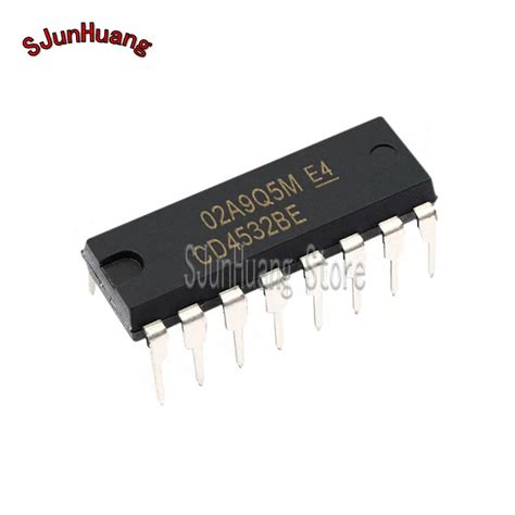 10pcs Hef4532bp Hef4532 Cd4532be Cd4532 4532 Dip16 8-bit Priority ...