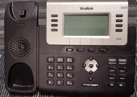 Telefon stacjonarny Yealink SIP-T27P - Sklep, Opinie, Cena w Allegro.pl