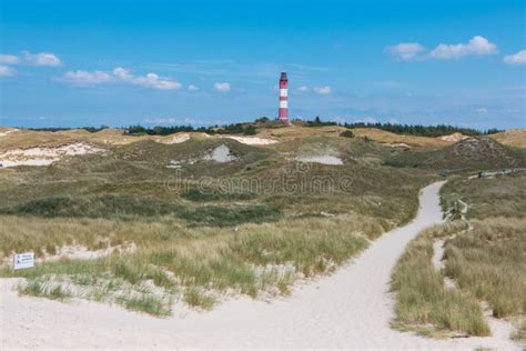 Amrum stock image. Image of germany, lighthouse, dikes - 119124227