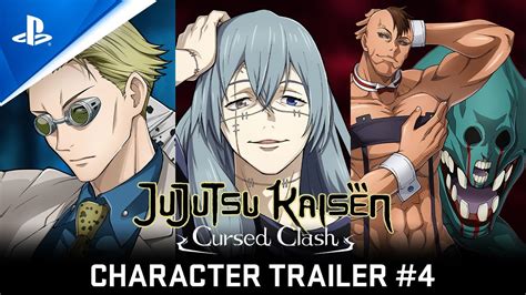 Jujutsu Kaisen Cursed Clash Character Trailer 4 Ps5 And Ps4 Games