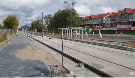 2021 2023 Budowa linii tramwajowej na Pieczewo Olsztyn zdjęcia