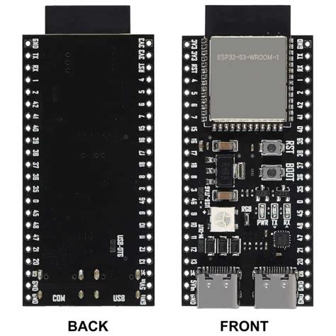 Esp S Devkitc M N R Wroom Wifi Bluetooth Usb C Dual