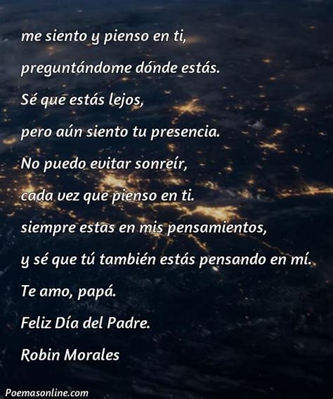 Cinco Poemas Para Mi Papa Que Esta Lejos Poemas Online