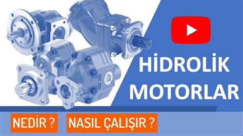 Hidromotor Nedir Çalışma Prensibi Hidrolik Sistemler YouTube