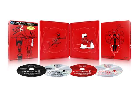 20th Century Fox Home Entertainment - Deadpool 2 Super Duper $@%!#& Cut Exclusive Steelbook | Clios