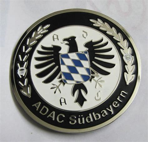 Adac Sudbayern Grill Badge Emblem Car Emblem Car Access Car Decor