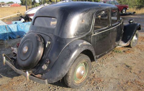 Early Citroen Cv Normale Traction Avant Excellent Restorable