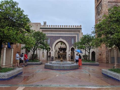 Photos Morocco Pavilion Courtyard Reopened At Epcot Wdw News Today