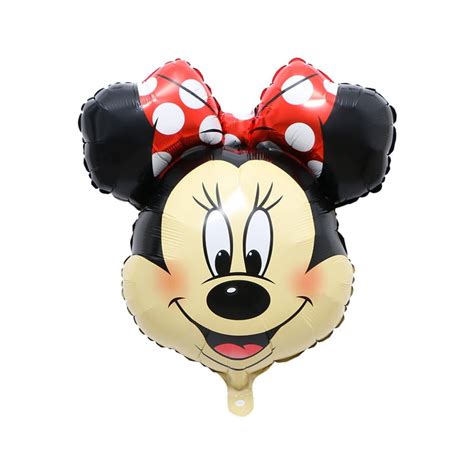 Minnie Mouse Character Foil Balloon Kids Birthday Balloons and Minnie Mouse Themed Balloon ...