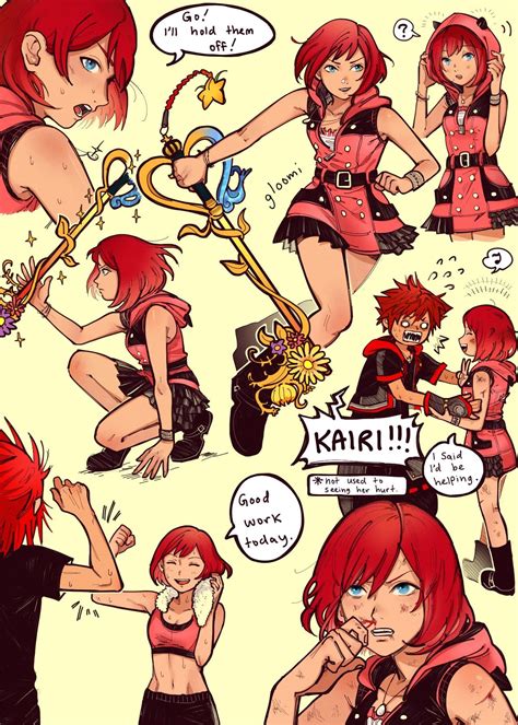 Gloomi Kairi Kingdom Hearts Characters Kingdom Hearts Funny Kairi