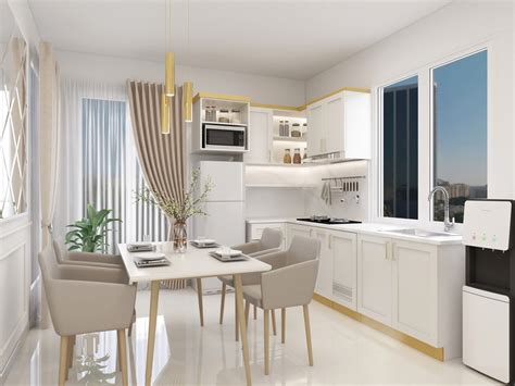 Desain Interior Rumah Tinggal Dan Apartment 3drendergambar Kerja