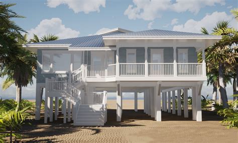 Beach House Floor Plans On Stilts Ideas | Floor Roma