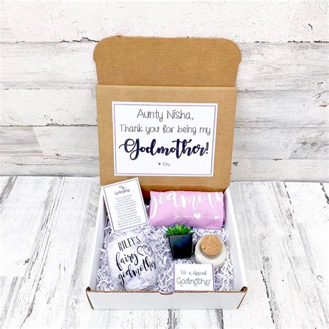 Godmother T Godmother Box Godmother Proposal Personalized