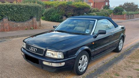 1998 Audi Cabriolet Dark Blue Manual 5 Speed Right Hand Drive In