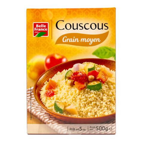 Couscous Grain Moyen Belle France Livraison Épicerie Française