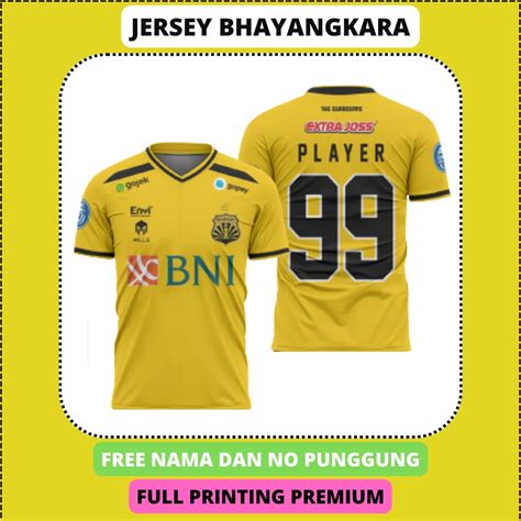 Jual JERSEY BHAYANGKARA FC 2022 2023 FREE NAMA DAN NO NO PUNGGUNG FULL