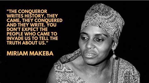 mama miriam makeba  conqueror writes history