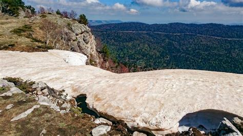 High in the Mountains of Georgia, Snow Does Not Melt Even in Summer ...