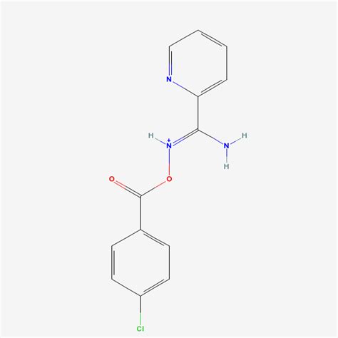 Amino Pyridin Yl Methylidene Chlorobenzoyl Oxy Azanium