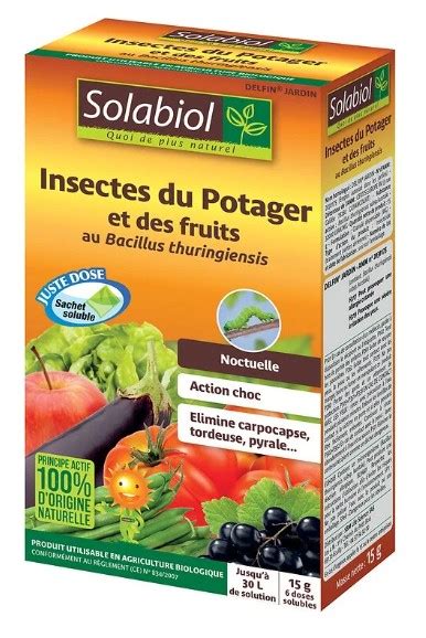 Insecticide Biologique Insectes Potager Et Fruits 6 Doses Solubles