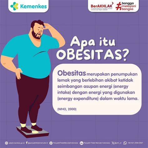 Mengenal Obesitas Bagaimana Cara Mencegahnya Penyakit Tidak Menular