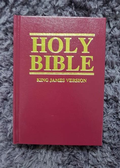 Kjv Bible Blue Only Hobbies And Toys Books And Magazines Religion Books