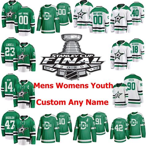 2020 2020 Dallas Stars Stanley Cup Final Hockey Jerseys Roope Hintz ...