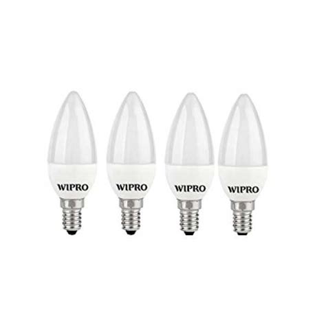 Wipro Garnet W E Candle K Led Bulb Yellow Pack Of Price In