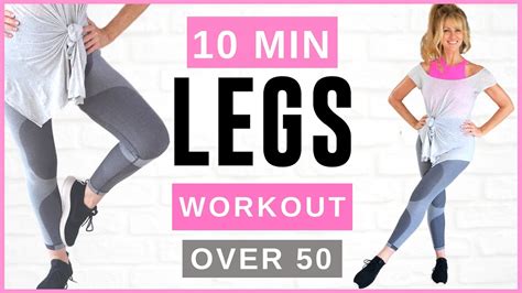 Minute Leg Workout For Beginners Low Impact No Equipment For Women