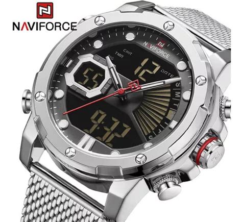 Relojes Naviforce Con Cron Grafo Digital Y Calendario Color De La