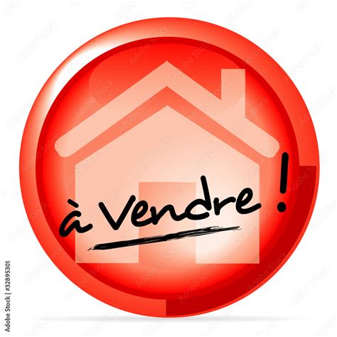 icône maison à vendre Stock Vector Adobe Stock