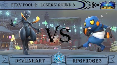 Ffxv Pokk N Pool Losers Round Devlinhart Shadow Mewtwo Vs