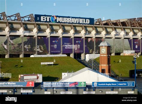 Murrayfield Stadium Edinburgh Hi Res Stock Photography And Images Alamy