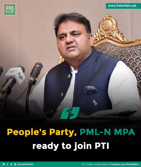 Pak Affairs On Twitter Peoples Party Pml N Mpa Ready To Join Pti