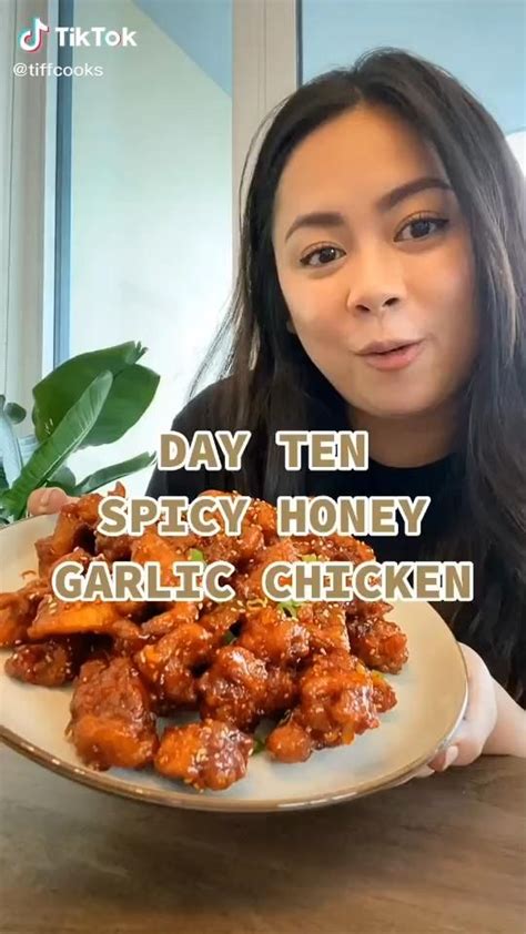 Easy Spicy Honey Garlic Chicken Recipe Food Tiktok Artofit