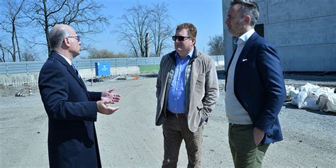 Derthona Basket Il Presidente Di LBA Umberto Gandini In Visita Di Cortesia