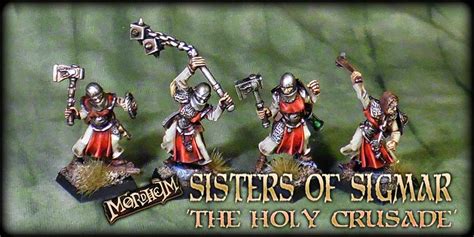 Mordheim Treasure Hunters Warband Holy Crusade The Sisters Of Sigmar