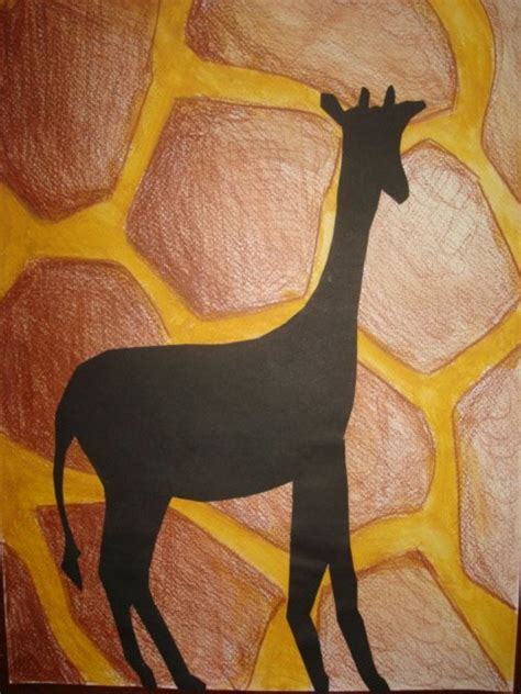 Art Lessons For Kids Animal Silhouettes And Patterns Feltmagnet