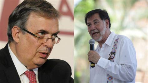 Fern Ndez Noro A Env A Fuerte Mensaje A Ebrard Y Presume Ventaja En