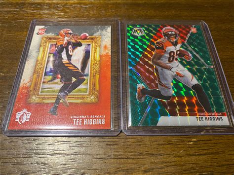 Tee Higgins Rookie Cards Green Mosaic Panini Bengals Football EBay