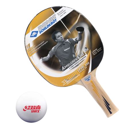 Raquete Ping Pong Tênis De Mesa Profissional Bola Dhs no Shoptime