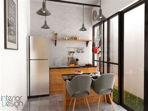 Konsep Desain Dapur Dan Ruang Makan Sempit InteriorDesign Id